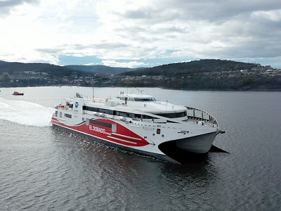  Incat Tasmania Completes Bespoke High Speed Catamaran For South Korea