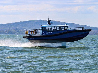 Artemis Technologies’ all-electric foiling prototype takes to the sea