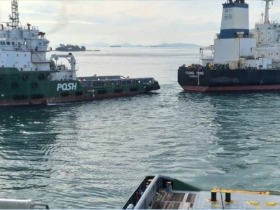 Singapore warned VLCC about ‘potential risk of grounding’ 