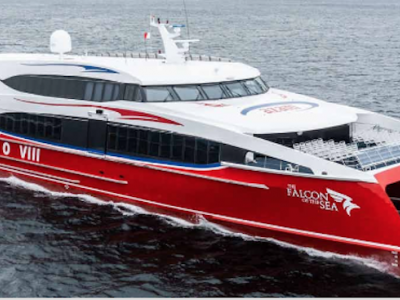 Richardson Devine Marine hands over a new passenger ferry for delivery 
