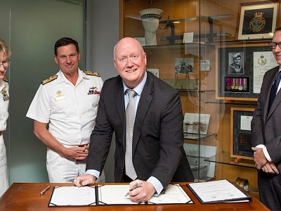 NAVY AND AMSA JOIN TO ENHANCE MARITIME OPERATIONS