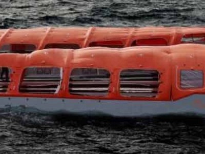 LARGE INFLATABLE LIFEBOAT FOR CRUISE SHIPS  SECURES LLOYD’S REGISTER TYPE APPROVAL 